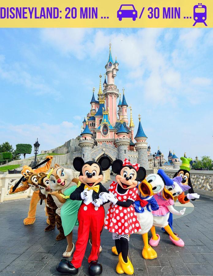 Qhome 1 - Studio Entre Paris Et Disney Villiers-sur-Marne Luaran gambar