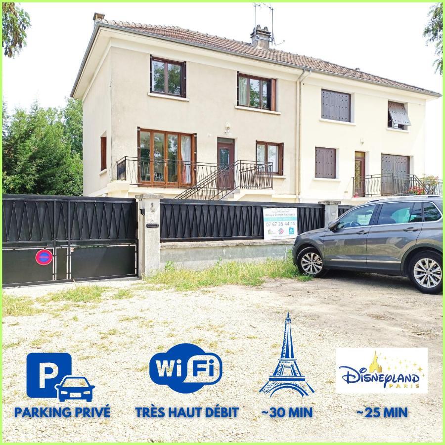 Qhome 1 - Studio Entre Paris Et Disney Villiers-sur-Marne Luaran gambar