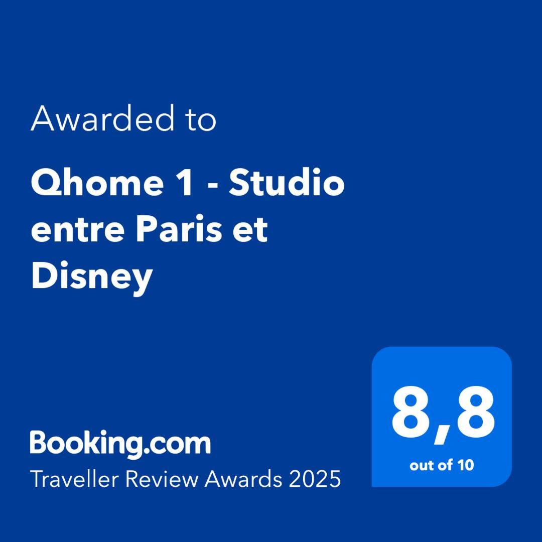 Qhome 1 - Studio Entre Paris Et Disney Villiers-sur-Marne Luaran gambar
